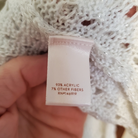 Lauren Conrad XXL white sweater. New! - Picture 5 of 6